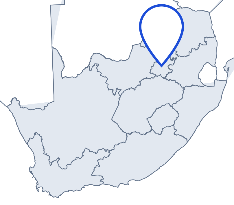 South Africa map